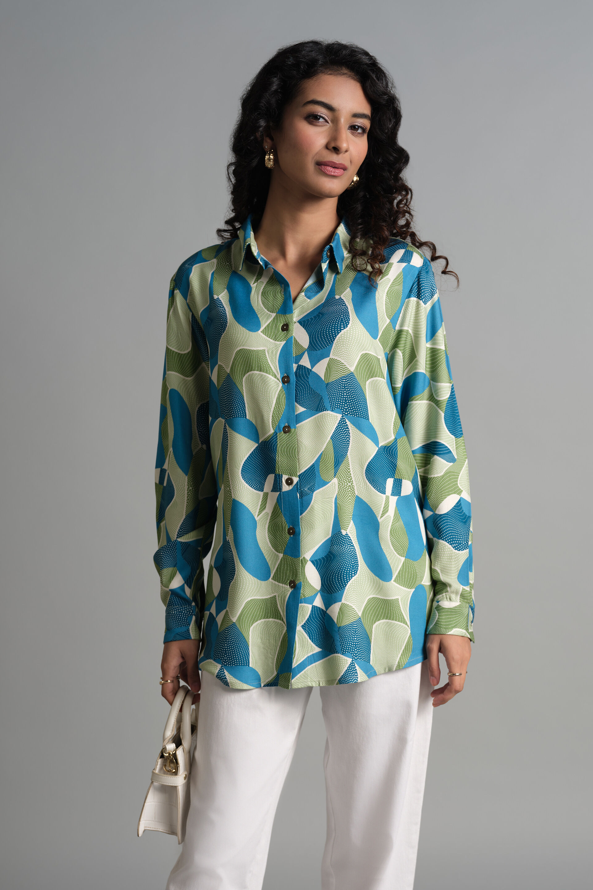 Beauty Of The Blues Shirt, Blue, image 1